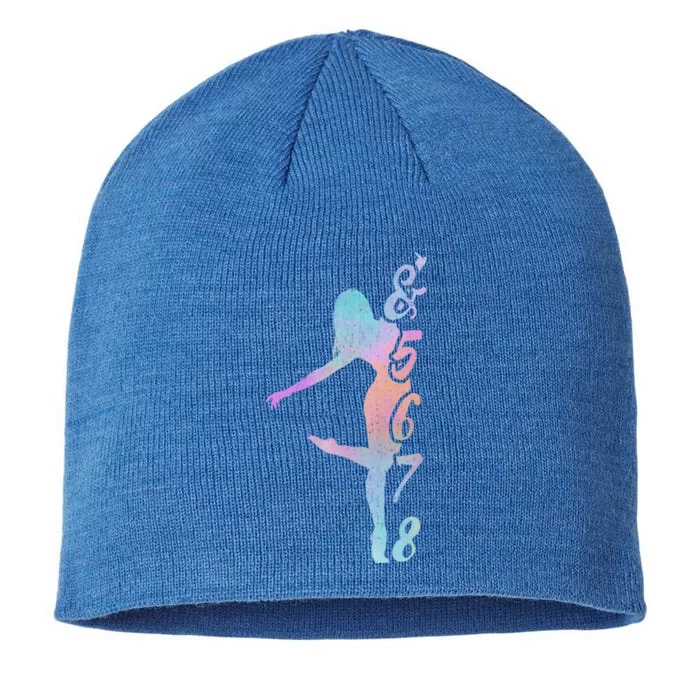 Dance Teacher Gift Dancer Lessons Dancing Instructor Gift 8 1/2in Sustainable Knit Beanie