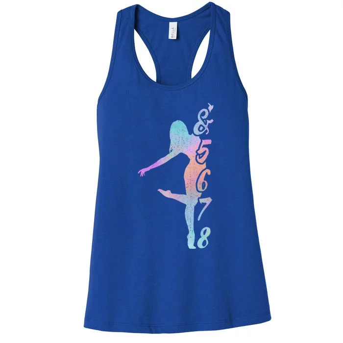 Dance Teacher Gift Dancer Lessons Dancing Instructor Gift Women's Racerback Tank