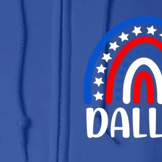 Dallas Texas Gift I Love Dallas Texas Usa Great Gift Full Zip Hoodie