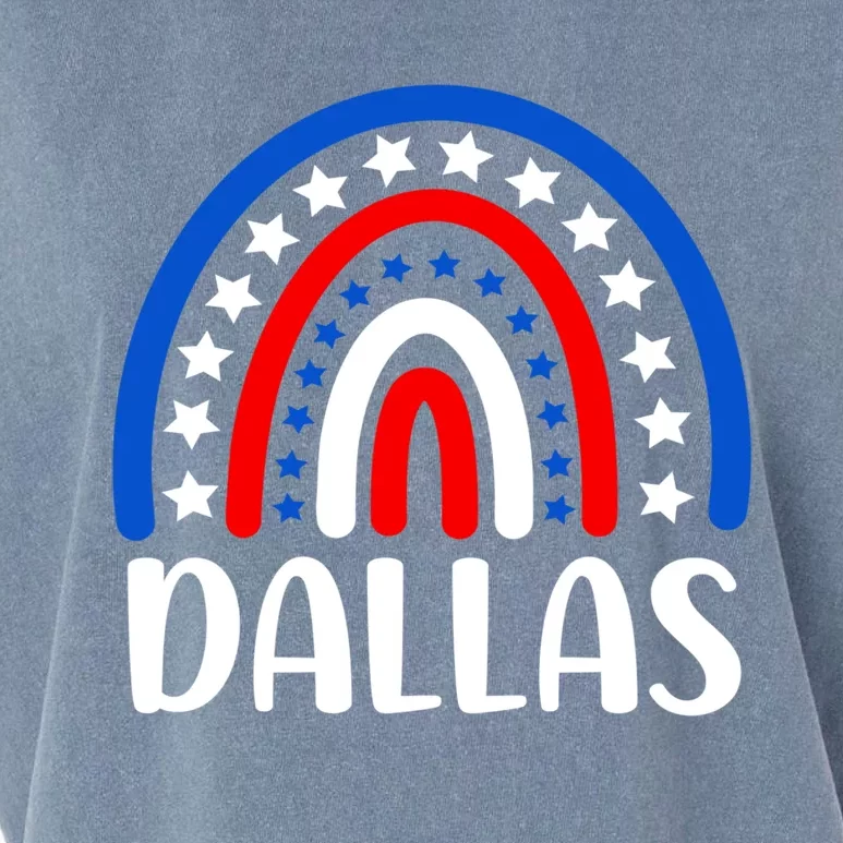 Dallas Texas Gift I Love Dallas Texas Usa Great Gift Garment-Dyed Women's Muscle Tee