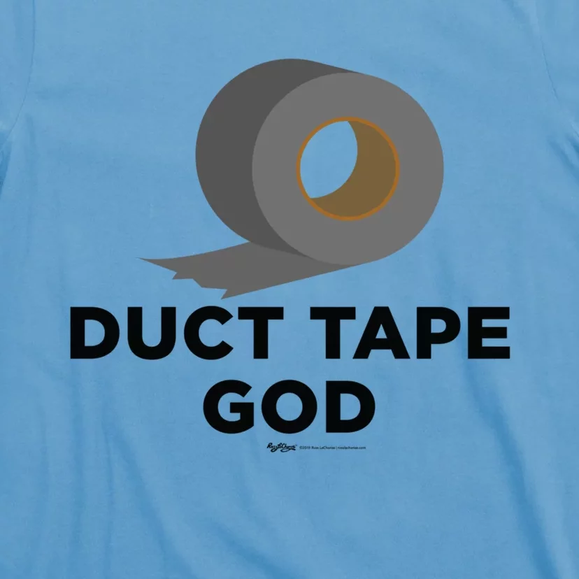 Duct Tape God Handy And Carpenter Gift T-Shirt