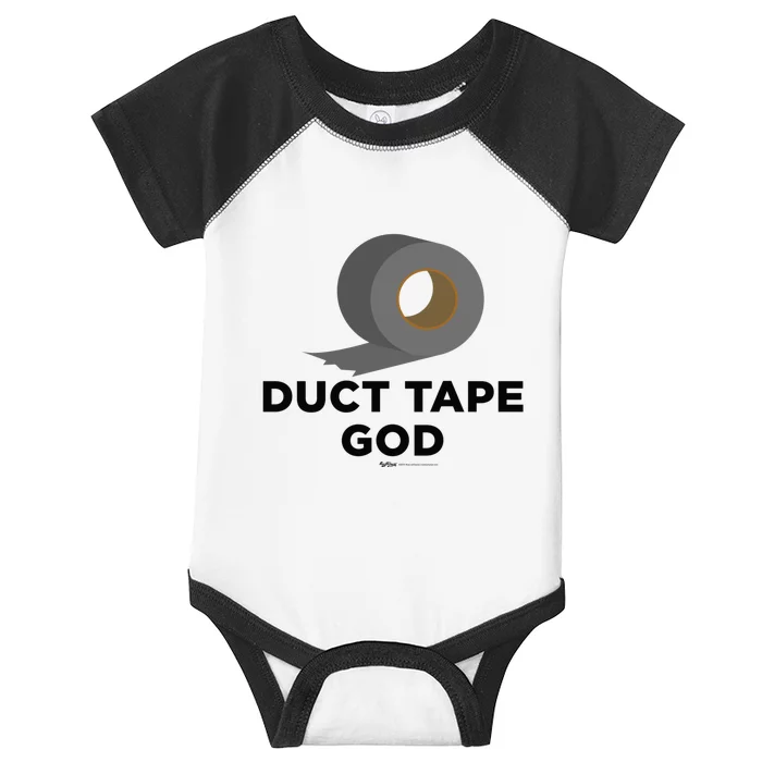 Duct Tape God Handy And Carpenter Gift Infant Baby Jersey Bodysuit