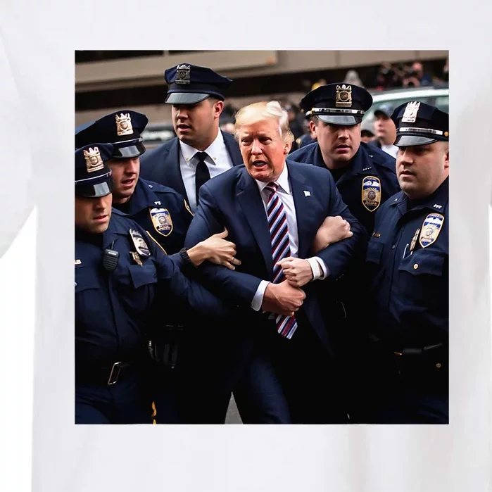 Donald Trump Getting Arrested Meme Garment-Dyed Heavyweight T-Shirt