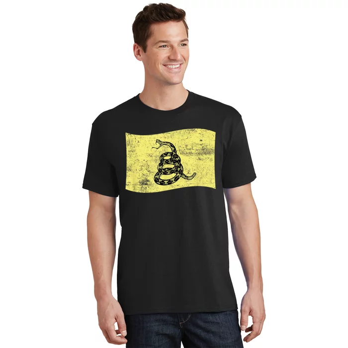 Dont Tread Gadsden Flag Snake – American Patriotic T-Shirt