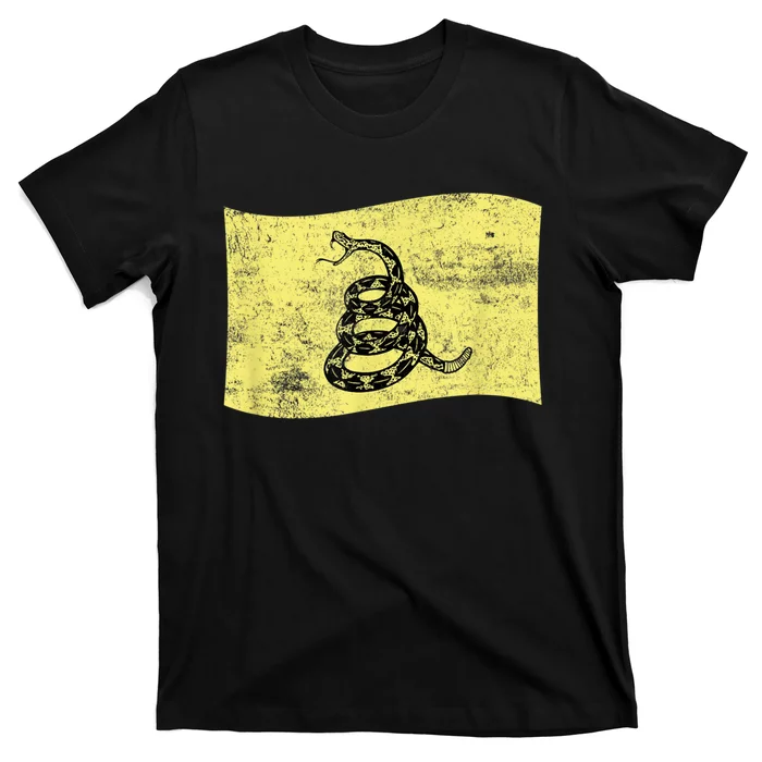 Dont Tread Gadsden Flag Snake – American Patriotic T-Shirt