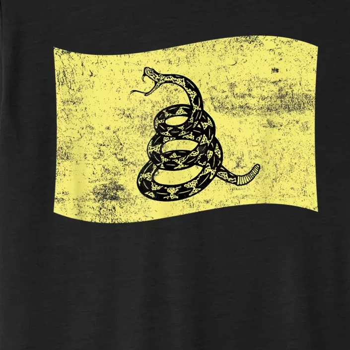 Dont Tread Gadsden Flag Snake – American Patriotic ChromaSoft Performance T-Shirt