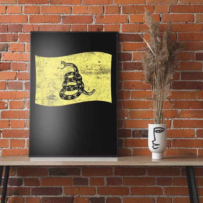 Dont Tread Gadsden Flag Snake – American Patriotic Poster