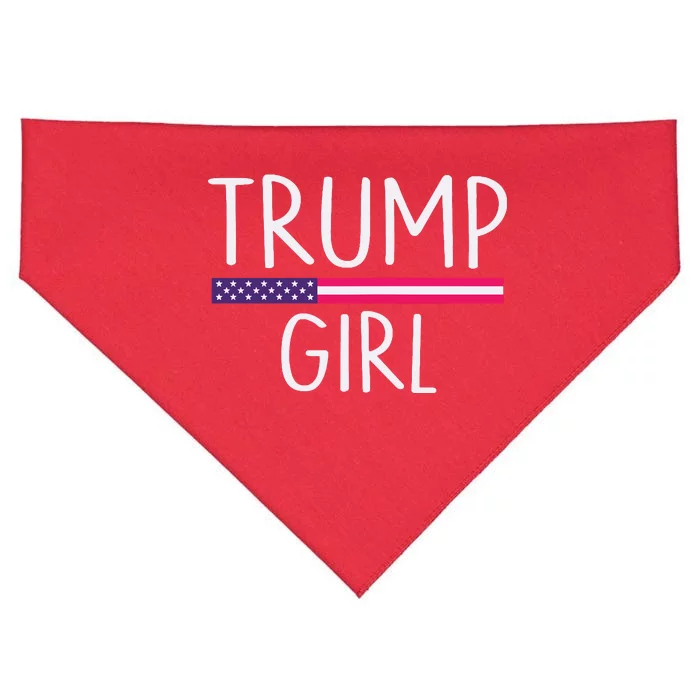 Donald Trump Girl 2020 USA-Made Doggie Bandana