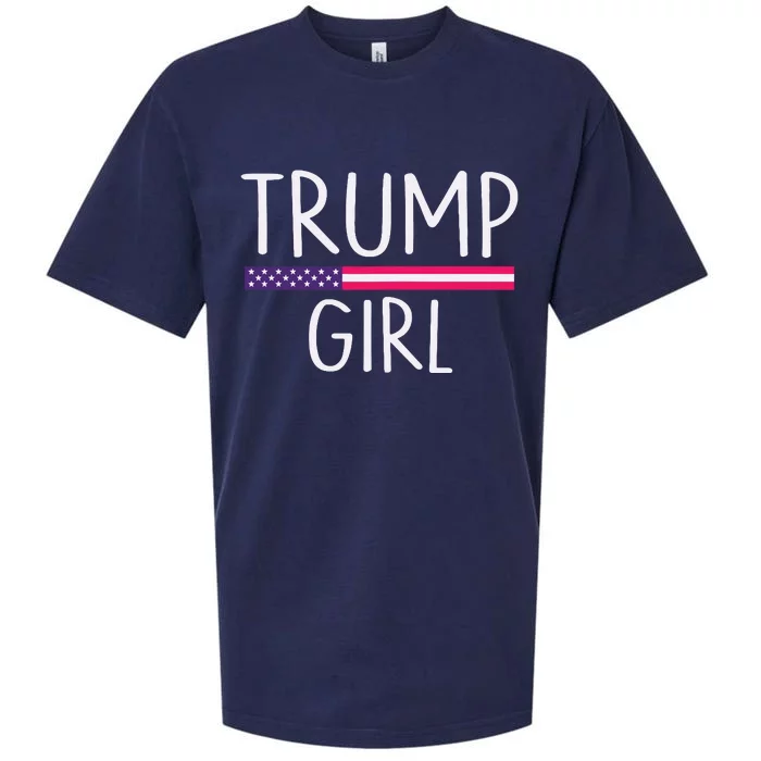 Donald Trump Girl 2020 Sueded Cloud Jersey T-Shirt