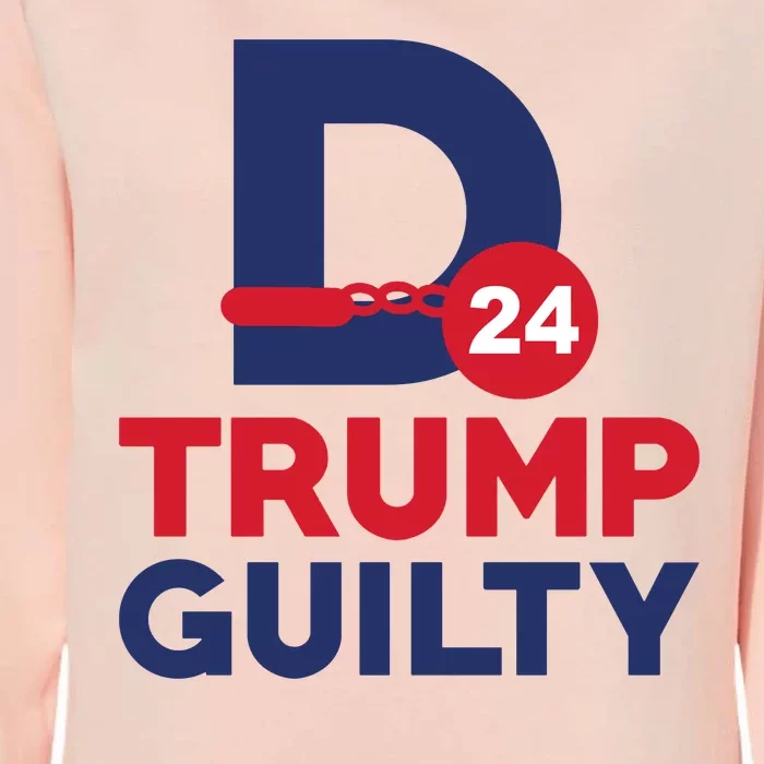 Donald Trump Guilty 24 Political Womens California Wash Sweatshirt