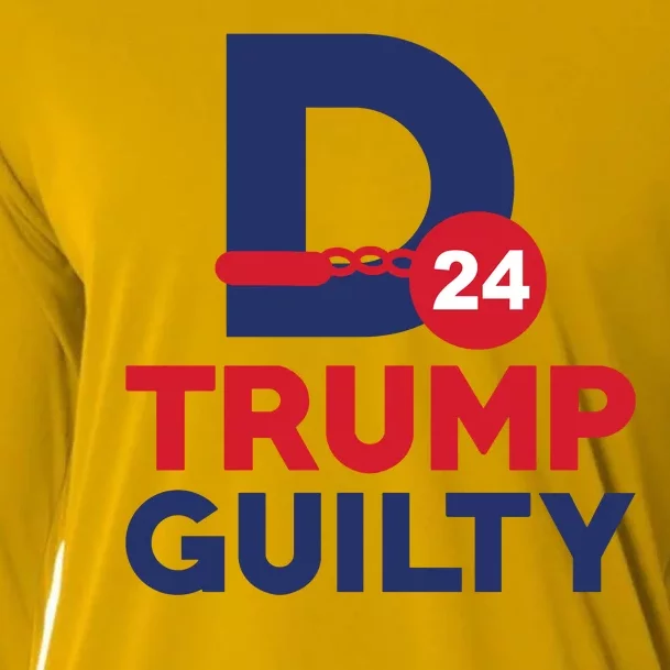 Donald Trump Guilty 24 Political Cooling Performance Long Sleeve Crew