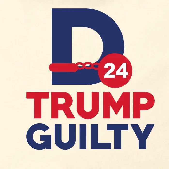 Donald Trump Guilty 24 Political Zip Tote Bag