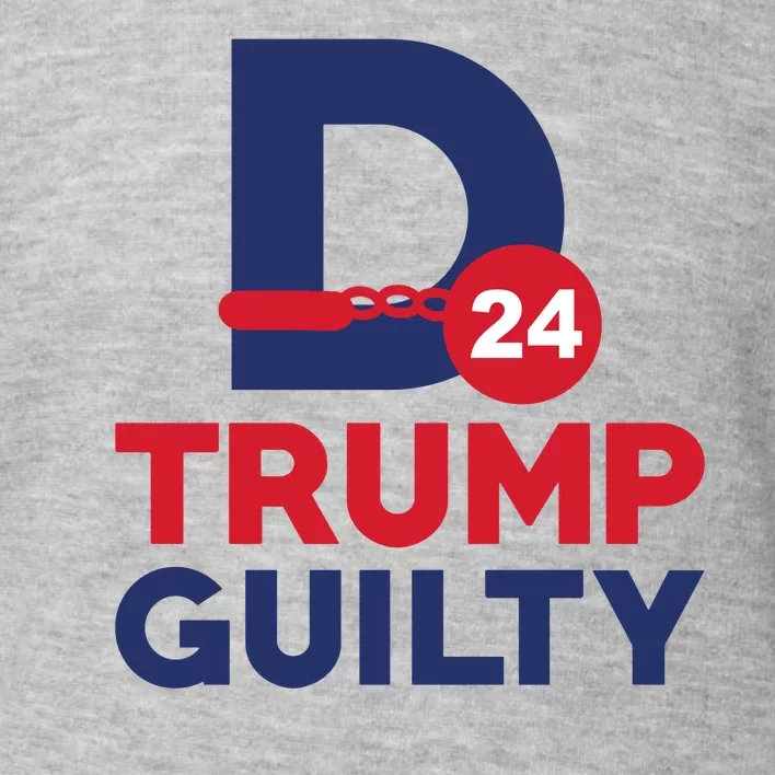 Donald Trump Guilty 24 Political Toddler Sweatshirt