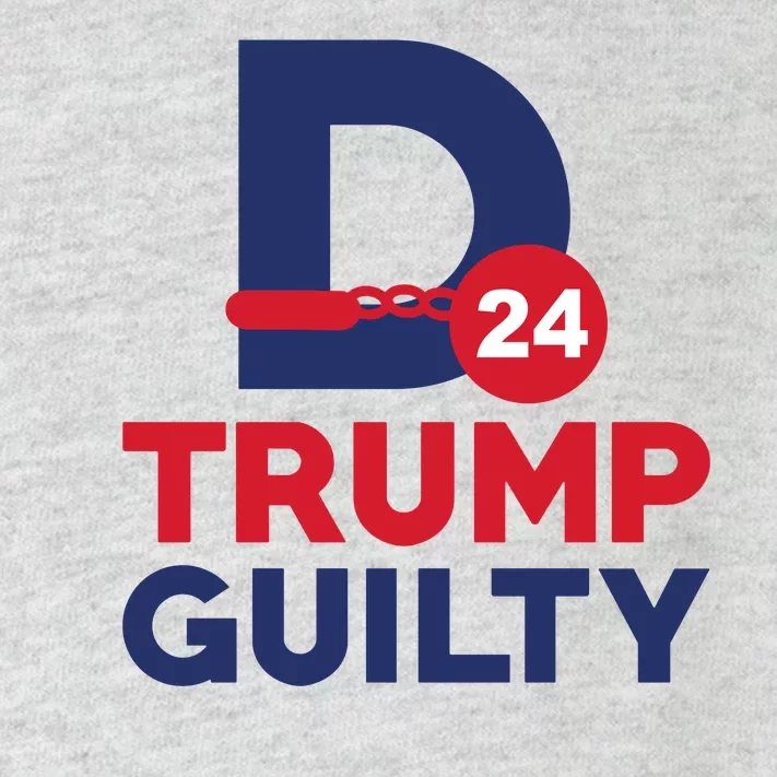 Donald Trump Guilty 24 Political Toddler Long Sleeve Shirt