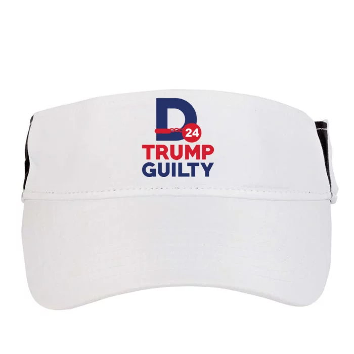 Donald Trump Guilty 24 Political Adult Drive Performance Visor