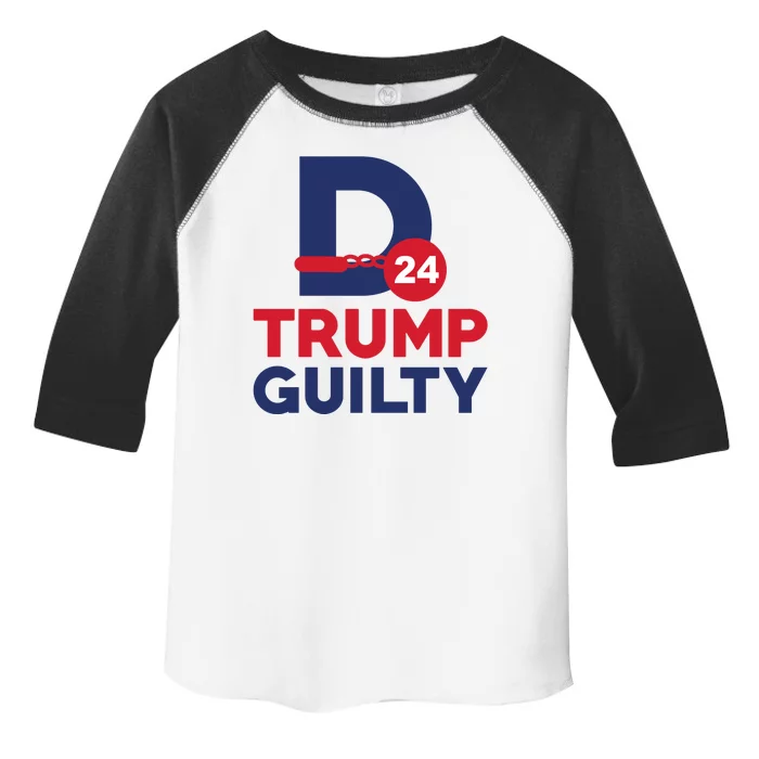 Donald Trump Guilty 24 Political Toddler Fine Jersey T-Shirt