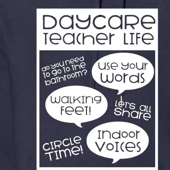 Daycare Teacher Gift Daycare Provider Gifts Thank You Preschool Premium Hoodie