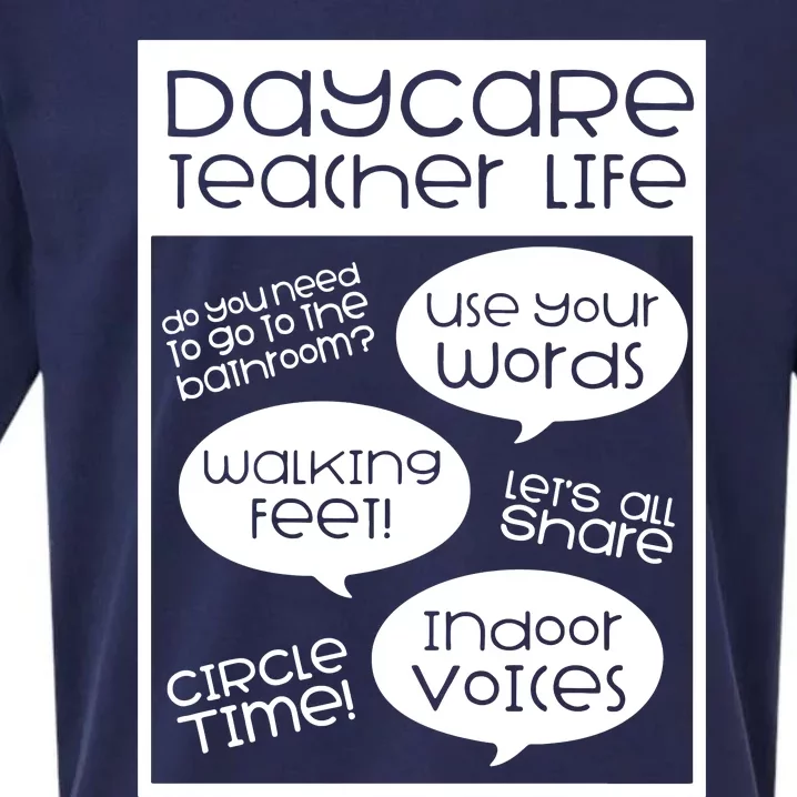 Daycare Teacher Gift Daycare Provider Gifts Thank You Preschool Sueded Cloud Jersey T-Shirt