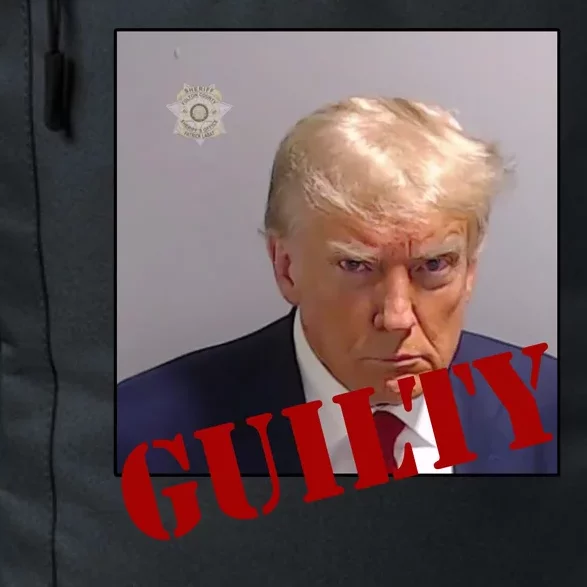 Donald Trump Guilty Mugshot Daily Commute Backpack