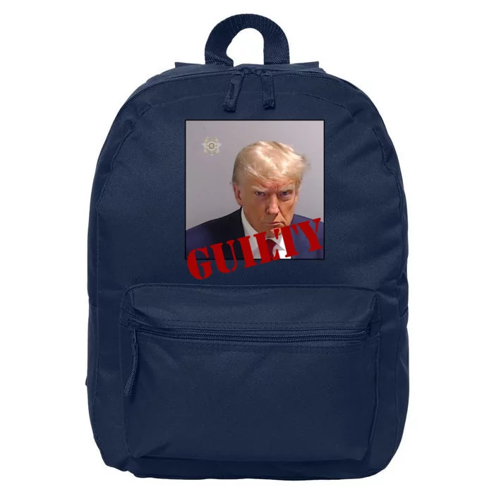 Donald Trump Guilty Mugshot 16 in Basic Backpack