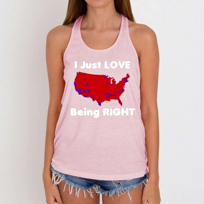 Donald Trump Gift Women's Knotted Racerback Tank