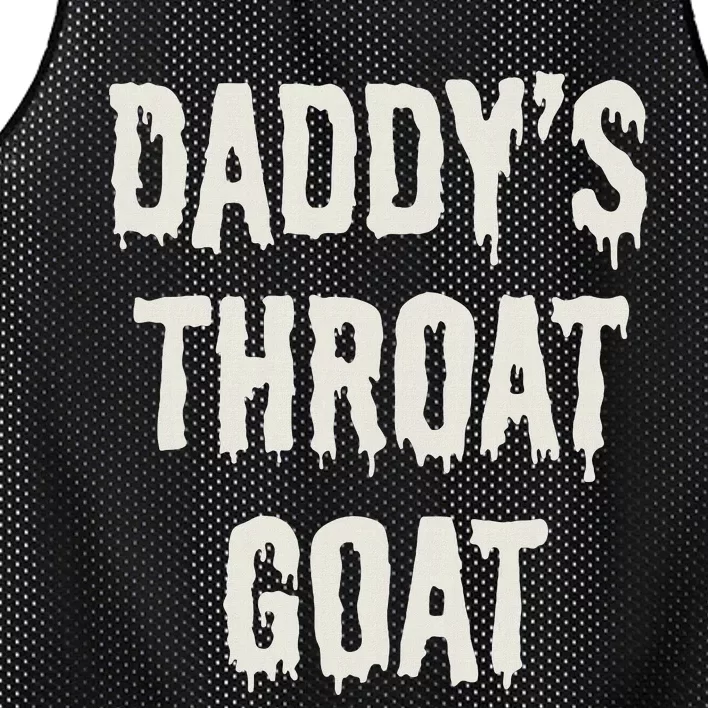 DaddyS Throat Goat Mesh Reversible Basketball Jersey Tank