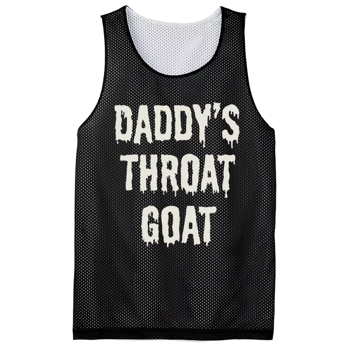 DaddyS Throat Goat Mesh Reversible Basketball Jersey Tank