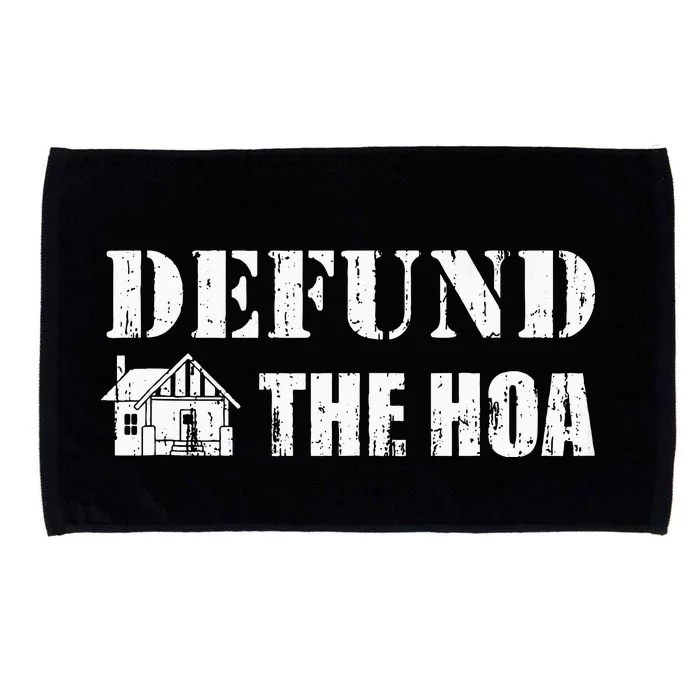 Defund The HOA Microfiber Hand Towel