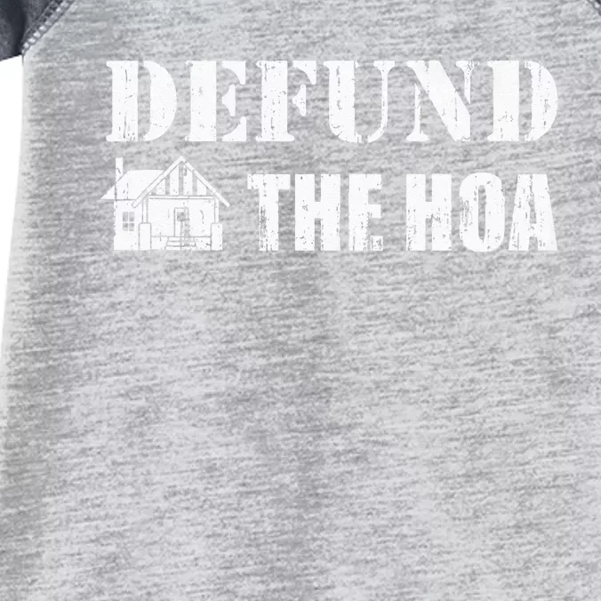 Defund The HOA Infant Baby Jersey Bodysuit