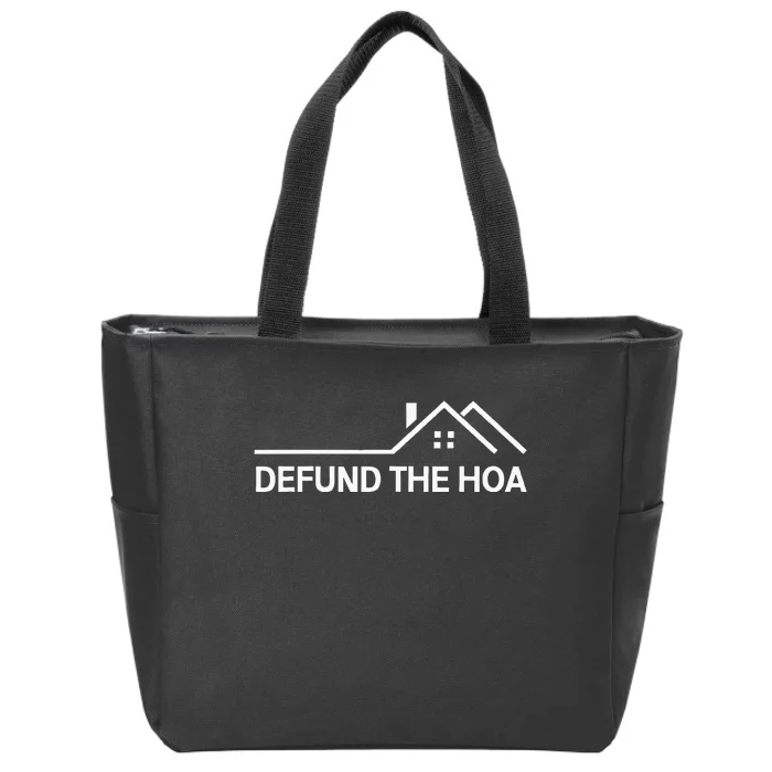 Defund The HOA Zip Tote Bag