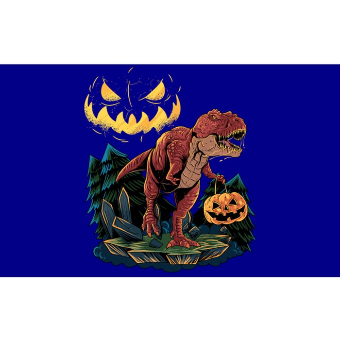 Dinosaur Trex Halloween Funny Pumpkin Great Gift Bumper Sticker