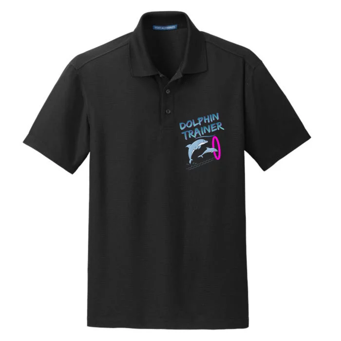 Dolphin Trainer Halloween Costume Swea Dry Zone Grid Performance Polo