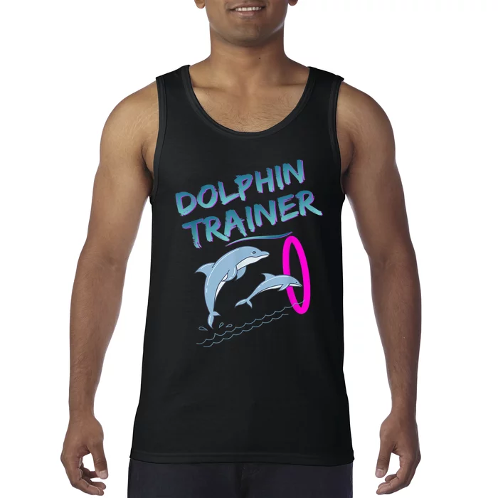 Dolphin Trainer Halloween Costume Swea Tank Top