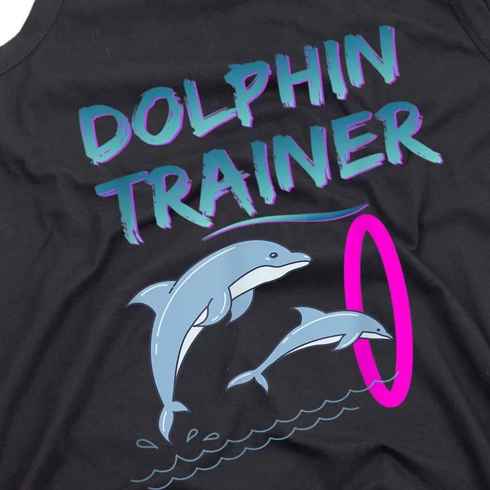 Dolphin Trainer Halloween Costume Swea Tank Top