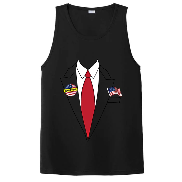 Donald Trump Halloween Costume Cute President Gift Cool Gift Performance Tank