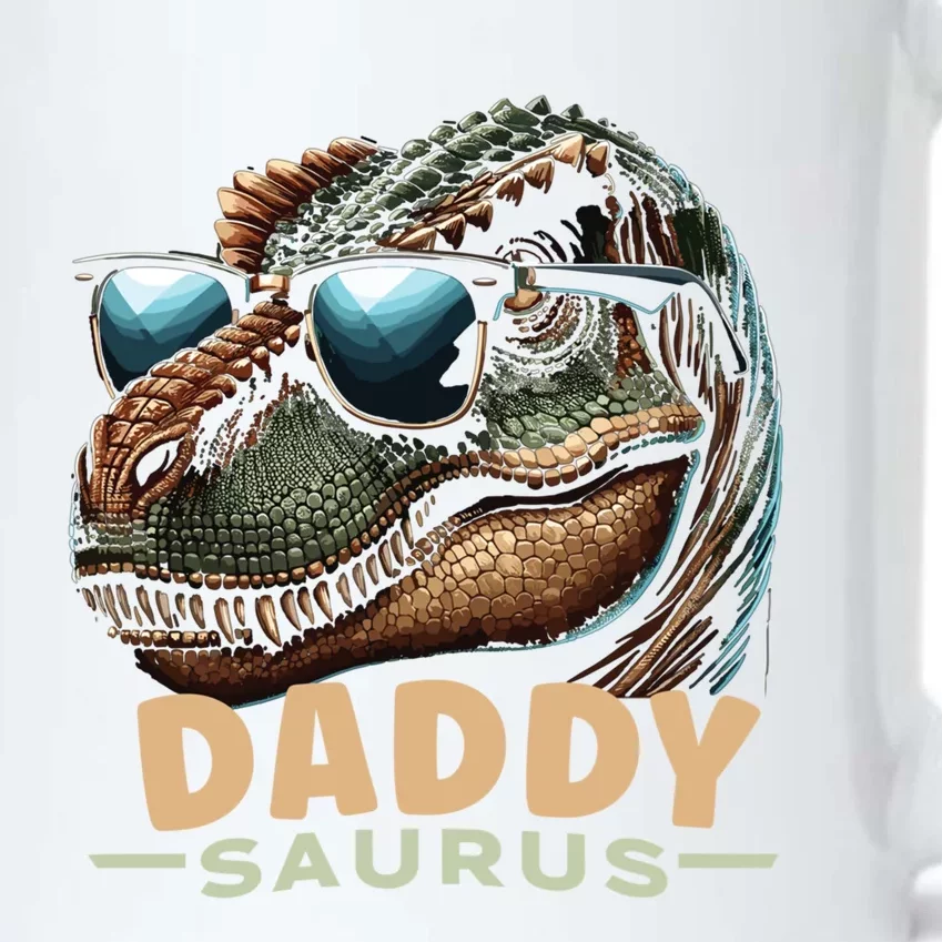 Daddysaurus The Heartwarming Majesty Of Real Fathers Meaningful Gift Black Color Changing Mug