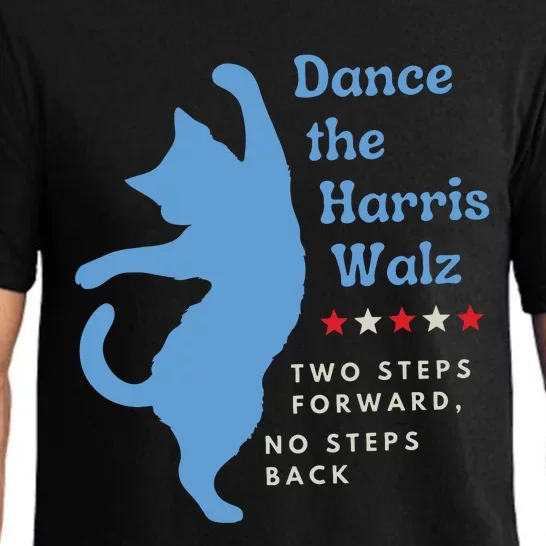 Dance The Harris Walz 2024 Cat Lady Vote Kamala Election Pajama Set