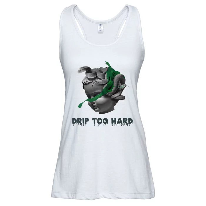 Drip Too Hard Street Ladies Essential Flowy Tank