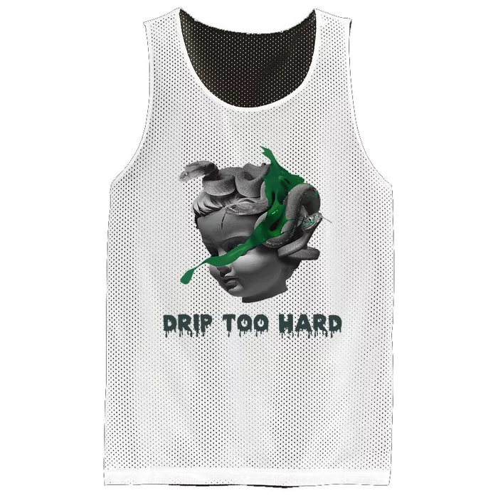 Drip Too Hard Street Mesh Reversible Basketball Jersey Tank