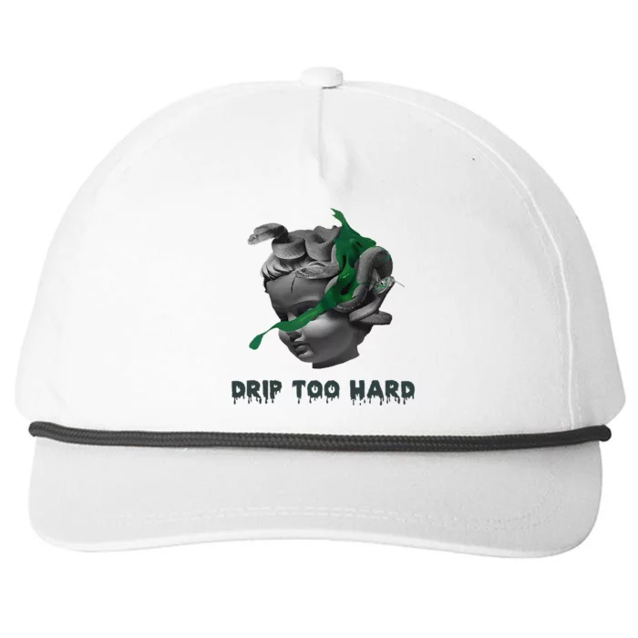 Drip Too Hard Street Snapback Five-Panel Rope Hat