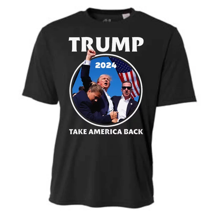 Donald Trump HeLl Never Stop Fighting To Save America Cooling Performance Crew T-Shirt