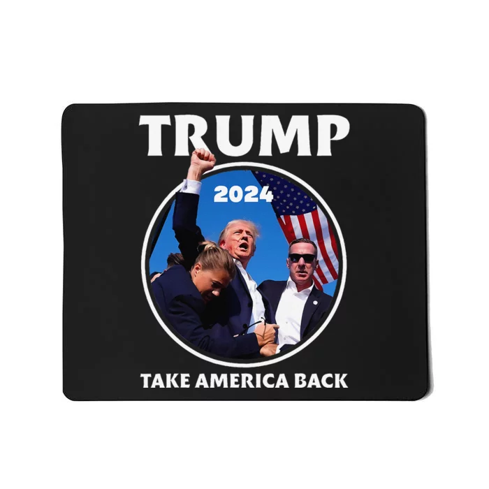 Donald Trump HeLl Never Stop Fighting To Save America Mousepad