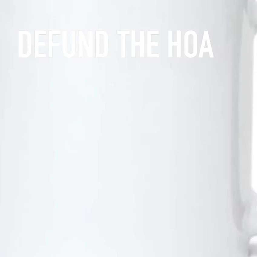 Defund The HOA Black Color Changing Mug