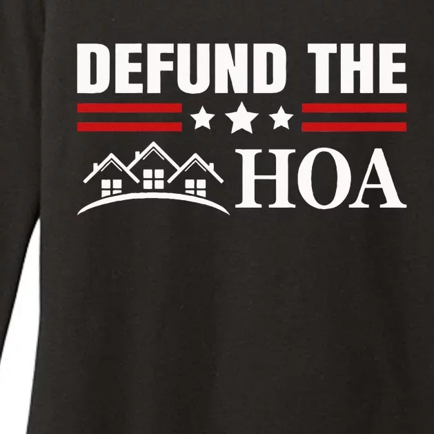 DEFUND THE HOA Homeowners Association Womens CVC Long Sleeve Shirt