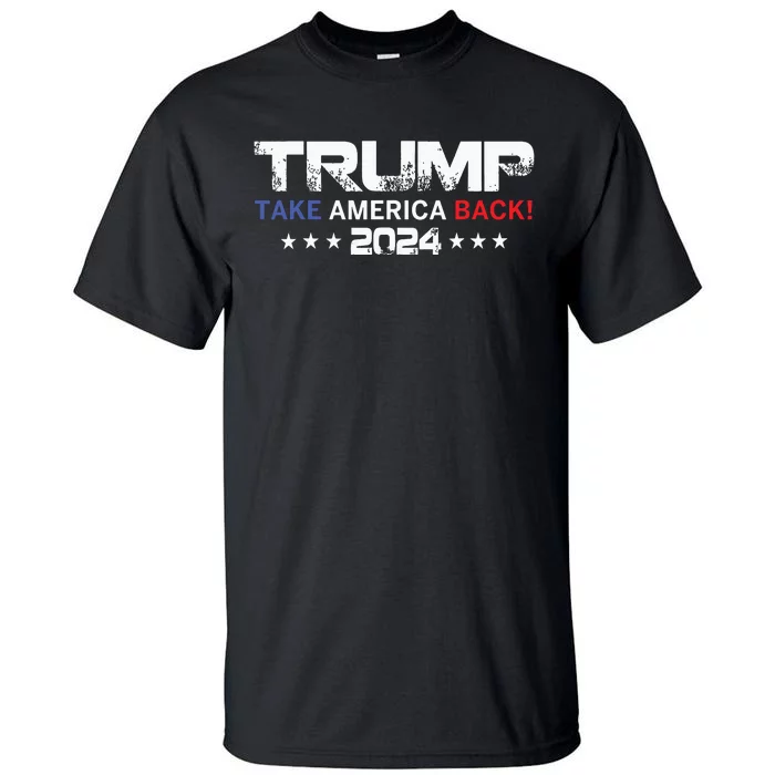 Donald Trump Hell Never Stop Fighting To Save America Tall T-Shirt