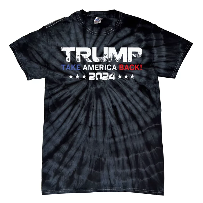 Donald Trump Hell Never Stop Fighting To Save America Tie-Dye T-Shirt