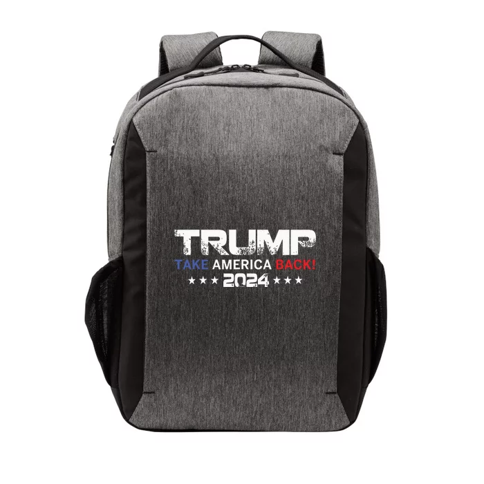 Donald Trump Hell Never Stop Fighting To Save America Vector Backpack