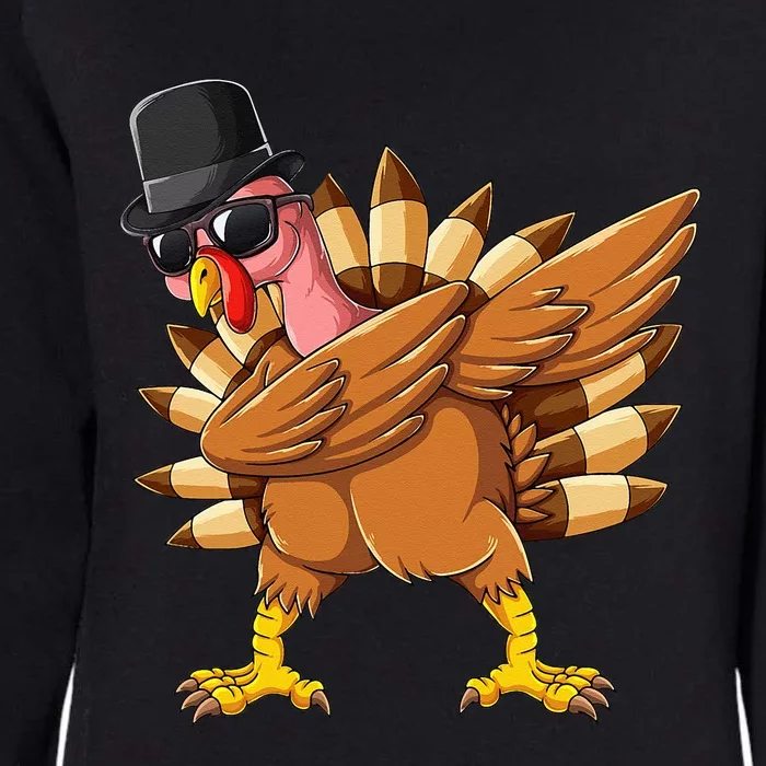 Dabbing Turkey Hat Funny Gifts Kids Thanksgiving Womens California Wash Sweatshirt