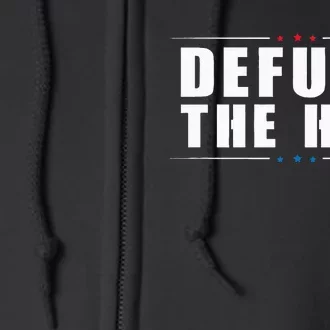 Defund The Hoa Anti Home Owners Association Full Zip Hoodie