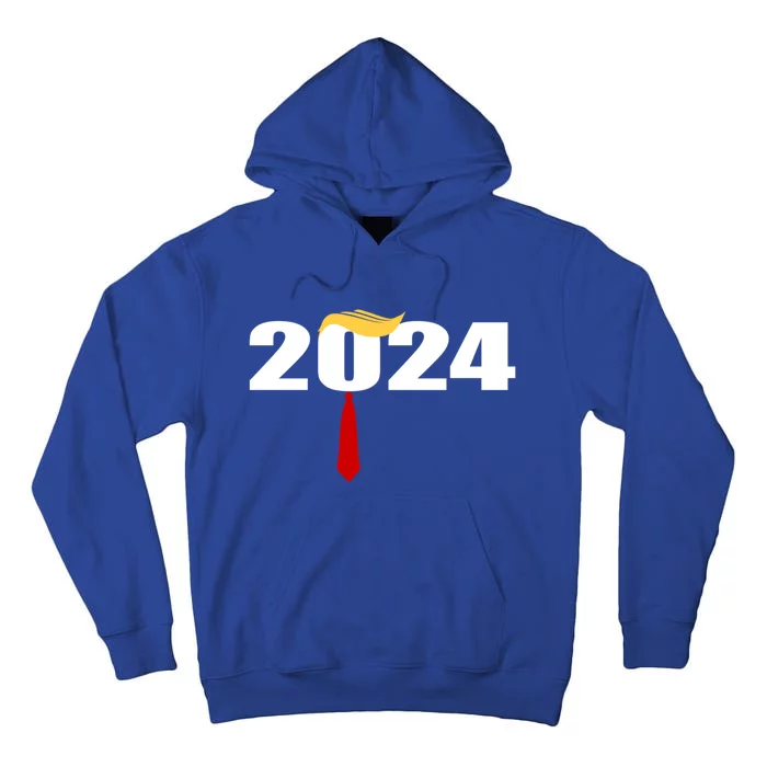 Donald Trump Hair Tie Donald Trump 2024 President Gift Tall Hoodie